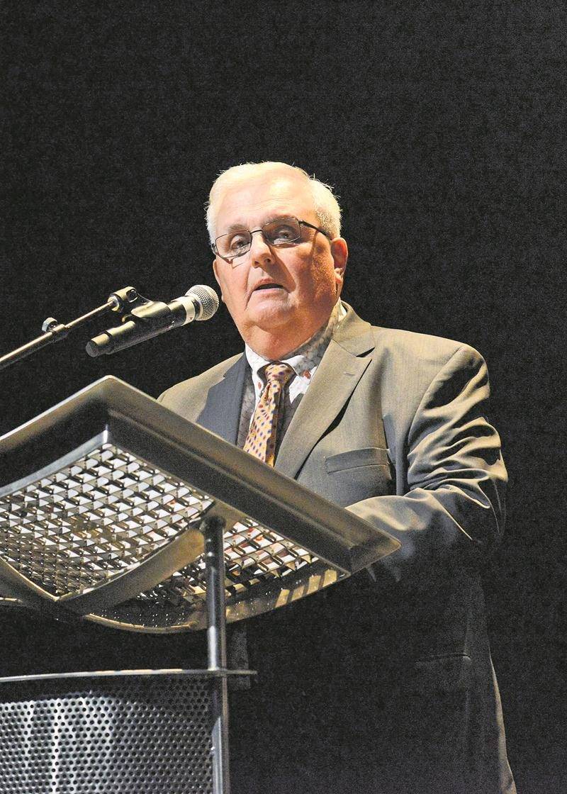 Chaque fois qu’il prenait la parole, André H. Gagnon ne livrait jamais des discours ordinaires. Il savait captiver et émouvoir son auditoire. Photothèque | Le Courrier ©