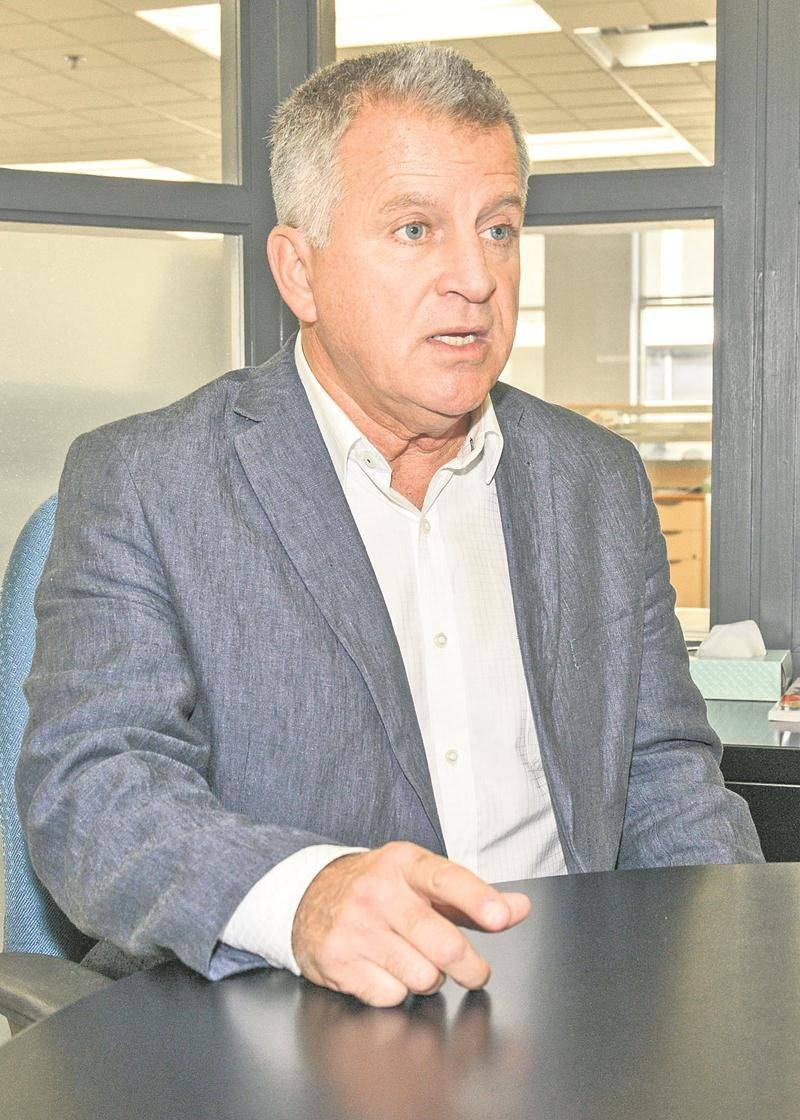 Bernard Barré compte bien conserver son fauteuil de conseiller du district La Providence. Photo François Larivière | Le Courrier ©