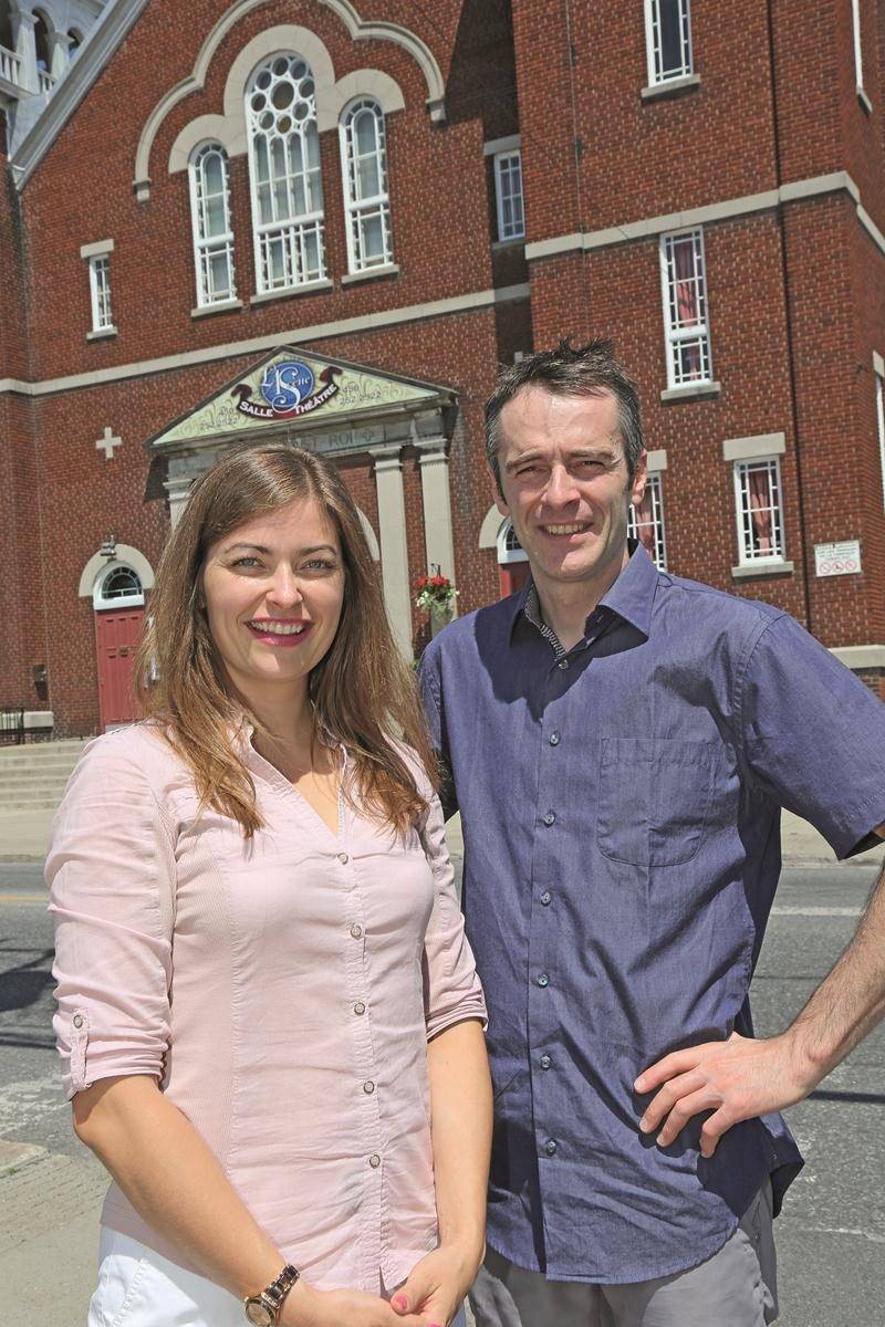 Isabelle Nicolas et Jean-Sébastien Dufour ont une belle complicité musicale depuis quelques années. Au duo s’ajoutera le clarinettiste Jean-Yves Saint-Pierre (absent sur la photo) dans trois morceaux. Photo Robert Gosselin | Le Courrier ©