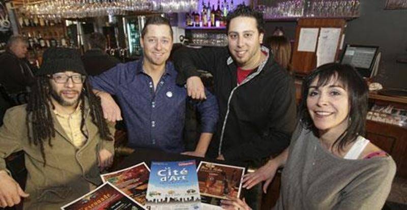 Pour une deuxième année consécutive, la Cité d'Art, le festival urbain visant à faire rayonner le centre-ville de Saint-Hyacinthe revivra à l'été. Dans le but de promouvoir ses activités, les organisateurs Victor Varacalli, Charly Niles et Sunil Nagrani, en collaboration avec Sophie Picard du Bouffon resto-pub, mettent en branle une programmation hors festival de février à mai. Dès demain jeudi, l'escouade de la Cité d'Art sera à nouveau en fonction. À compter de 18 h 30, quatre artistes se succ