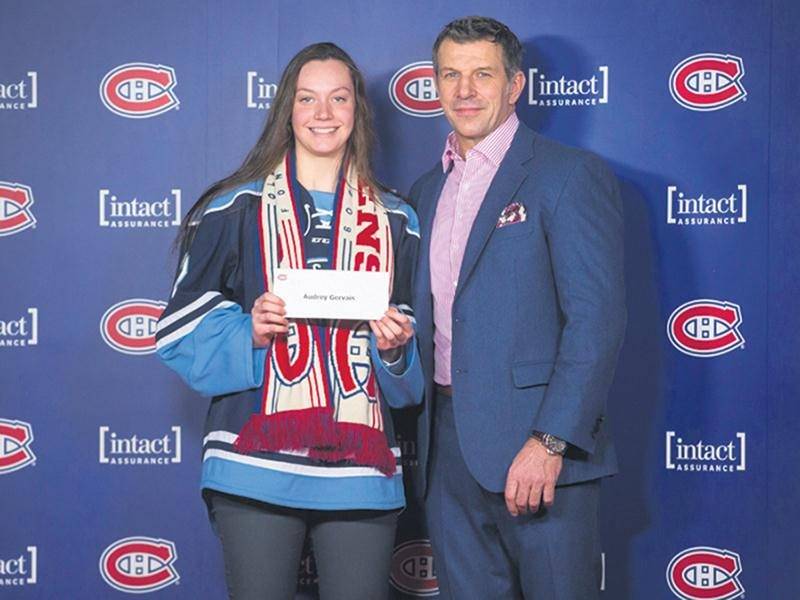 Audrey Gervais, boursière du Canadien de Montréal