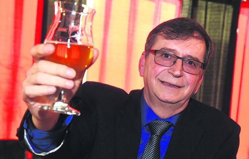 André Cournoyer a livré un témoignage percutant en parlant de son combat acharné contre trois cancers depuis les cinq dernières années. Photo François Larivière | Le Courrier ©