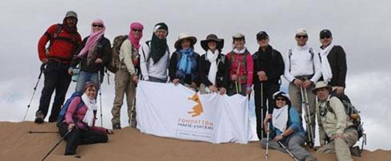 Le Maskoutain Dany L'abbée, dont il a été mention dans LE COURRIER du 31 janvier, est revenu chez lui le 23 février après avoir parcouru 60 km dans le désert du Maroc en sept jours. Organisé au profit de la Fondation Marie-Vincent qui vient en aide aux enfants victimes de maltraitance, le voyage a permis de récolter la somme totale de 151 123 $, dont 2 792 $ par le Maskoutain. Le montant amassé étant inférieur à la somme pour laquelle il s'était engagé, soit 5 000 $, M. L'abbée présentera une co