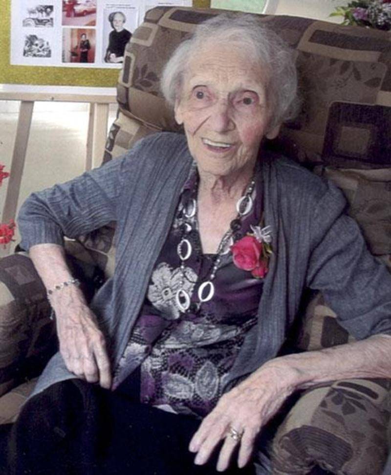 C'est en compagnie de tous ses enfants, jusqu'à ceux de la cinquième génération, que Rose Pelletier-Lagacé a fêté son centenaire le 3 août. Félicitations!
