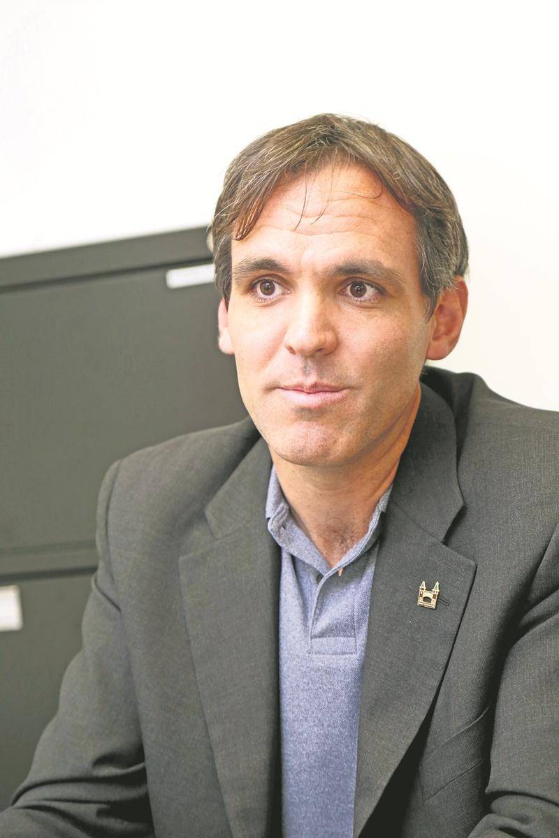 David Bousquet, conseiller sortant dans Sacré-Cœur. Photo Robert Gosselin | Le Courrier ©