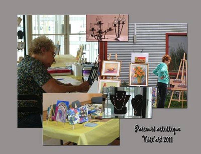 Les 17 et 18 septembre, entre 10 h et 17 h, le public a l’occasion de rencontrer des artistes et artisans de la région dans leurs propres ateliers. Les formes d’art qu’on pourra observer vont de la peinture à la ferronnerie d’art en passant par la photographie argentique, le cuivre repoussé et la conception de bébés renaissances. Le dépliant du parcours est disponible à la Bibliothèque T.-A.-St-Germain et à la Bibliothèque Sainte-Rosalie. Pour information, visitez le <a href=