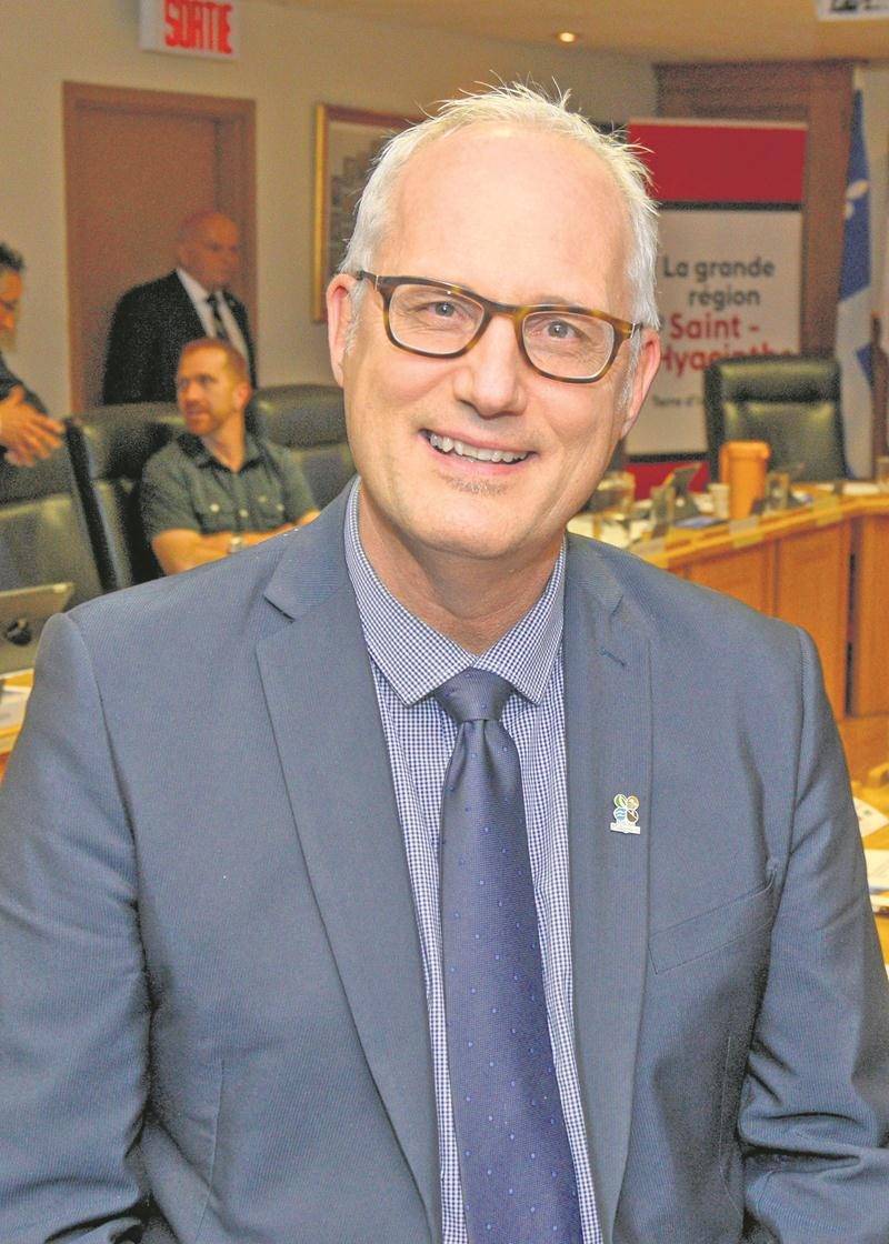 André Charron, directeur général de la MRC des Maskoutains. Photo François Larivière | Le Courrier ©