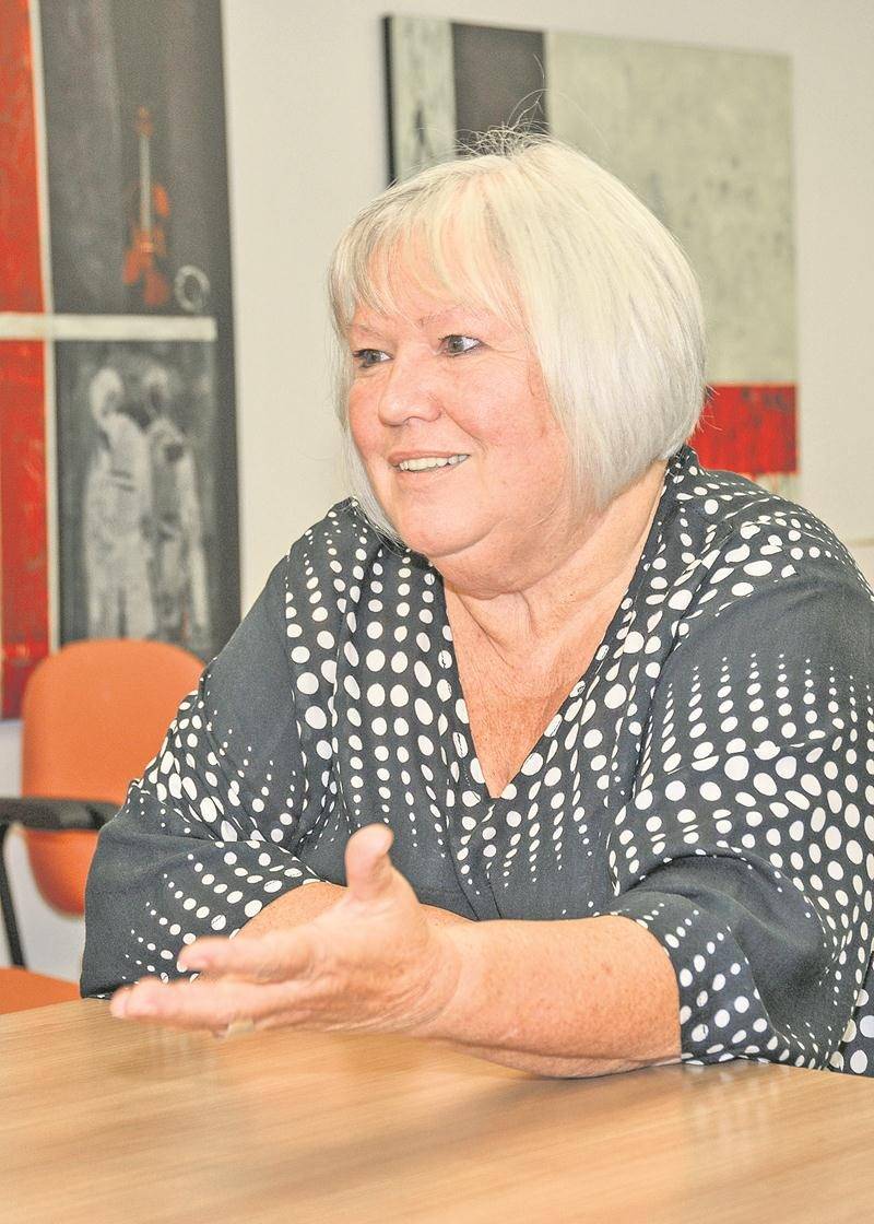 Claire Gagné, candidate dans le district Bois-Joli. Photo François Larivière | Le Courrier ©