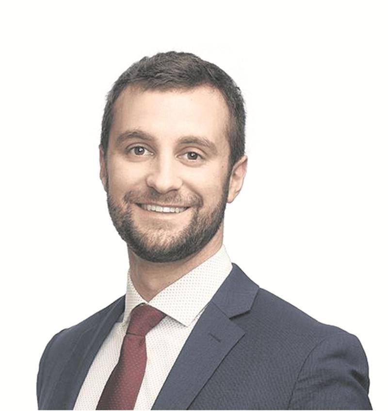 Jean-Simon Britten, nouveau président de la Fondation du Cégep de Saint-Hyacinthe.