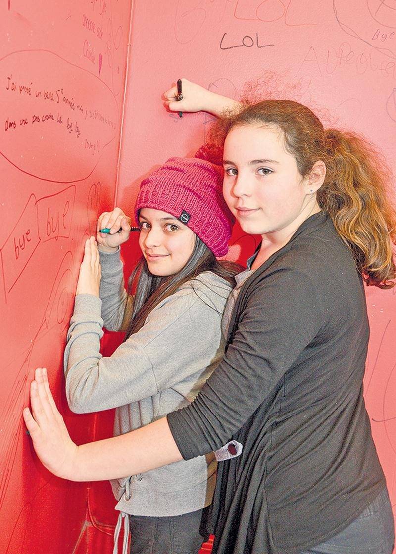 Saint-Barnabé fait un au revoir original à son école