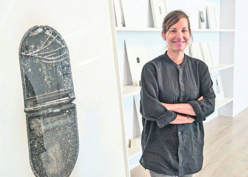 L’exposition de Sophie Jodoin, Rooms to move: je, tu, elle, est présentée au centre Expression jusqu’au 29 octobre, avant de se poursuivre au MacLaren Art Centre, en Ontario, et au Musée d’art contemporain des Laurentides. Photo François Larivière | Le Courrier ©
