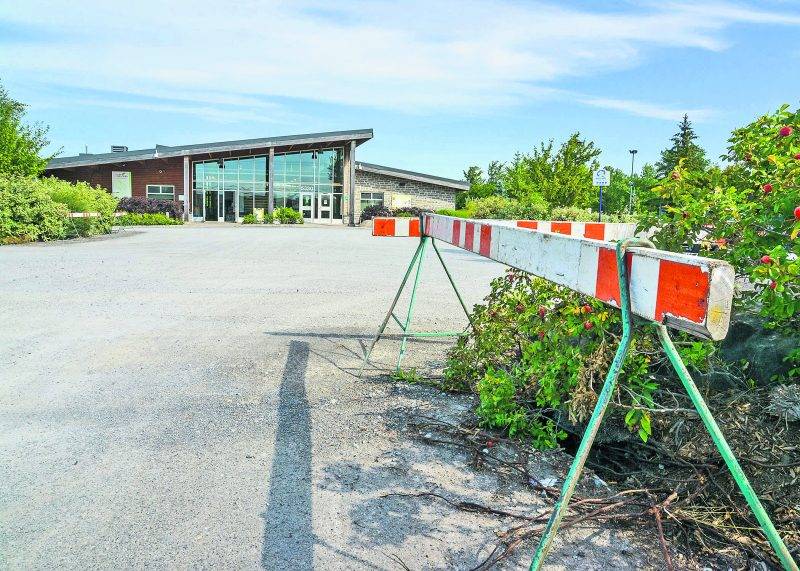 Les travaux de reconstruction du parc Les Salines ont débuté le 5 septembre. Photo François Larivière | Le Courrier ©