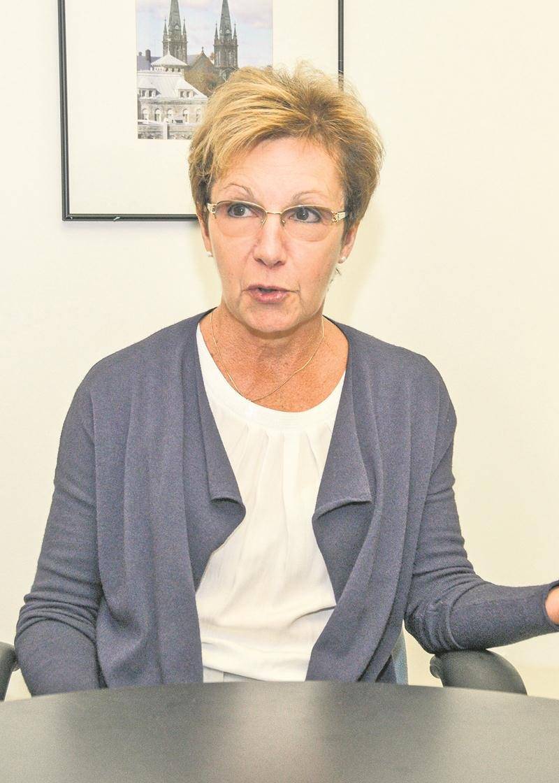 Sylvie Adam, conseillère sortante, district Cascades (centre-ville). Photo François Larivière | Le Courrier ©