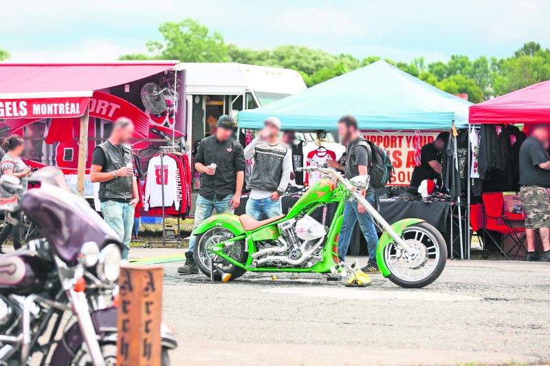 Le Thunder Bike Show se tenait pour la première fois à la piste de course Sanair, à Saint-Pie. Photo Courtoisie La Voix de l’Est