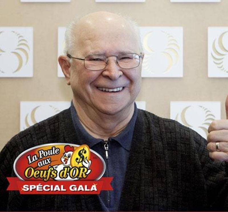 Pour son gala annuel, La Poule aux oeufs d’or donne rendez-vous aux gens de la région de la Montérégie, le dimanche 23 mars, au réseau TVA, à compter de 18 h 30. Jean-Paul Brizard, de Saint-Hyacinthe, a gagné une participation télé à ce gala exceptionnel. Il faut savoir que parmi les finalistes ayant réclamé leur lot « participation télé » et qui seront en studio, huit concurrents auront la chance de choisir entre l’oeuf et l’enveloppe et qui sait peut-être de remporter le gros lot de 1 million
