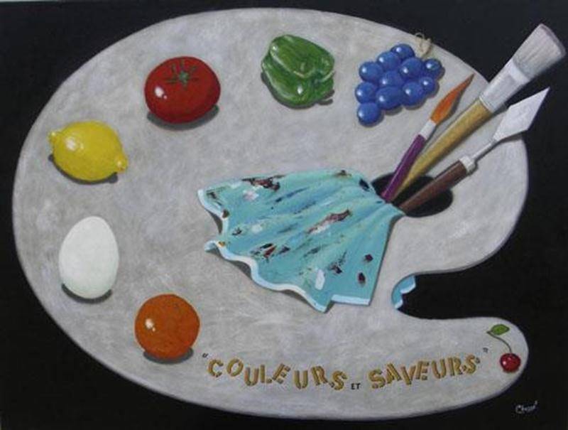 L'exposition « Couleurs et saveurs » aura lieu du 17 au 30 septembre au Bureau de tourisme et des congrès situé au 2090, rue Cherrier à Saint-Hyacinthe.