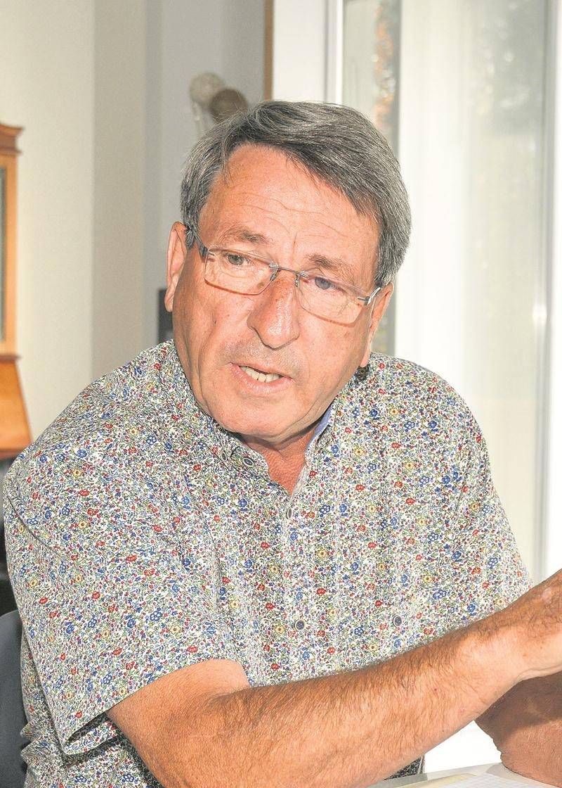 Gilles Carpentier, de Renouveau Sainte-Madeleine. Photo François Larivière | Le Courrier ©