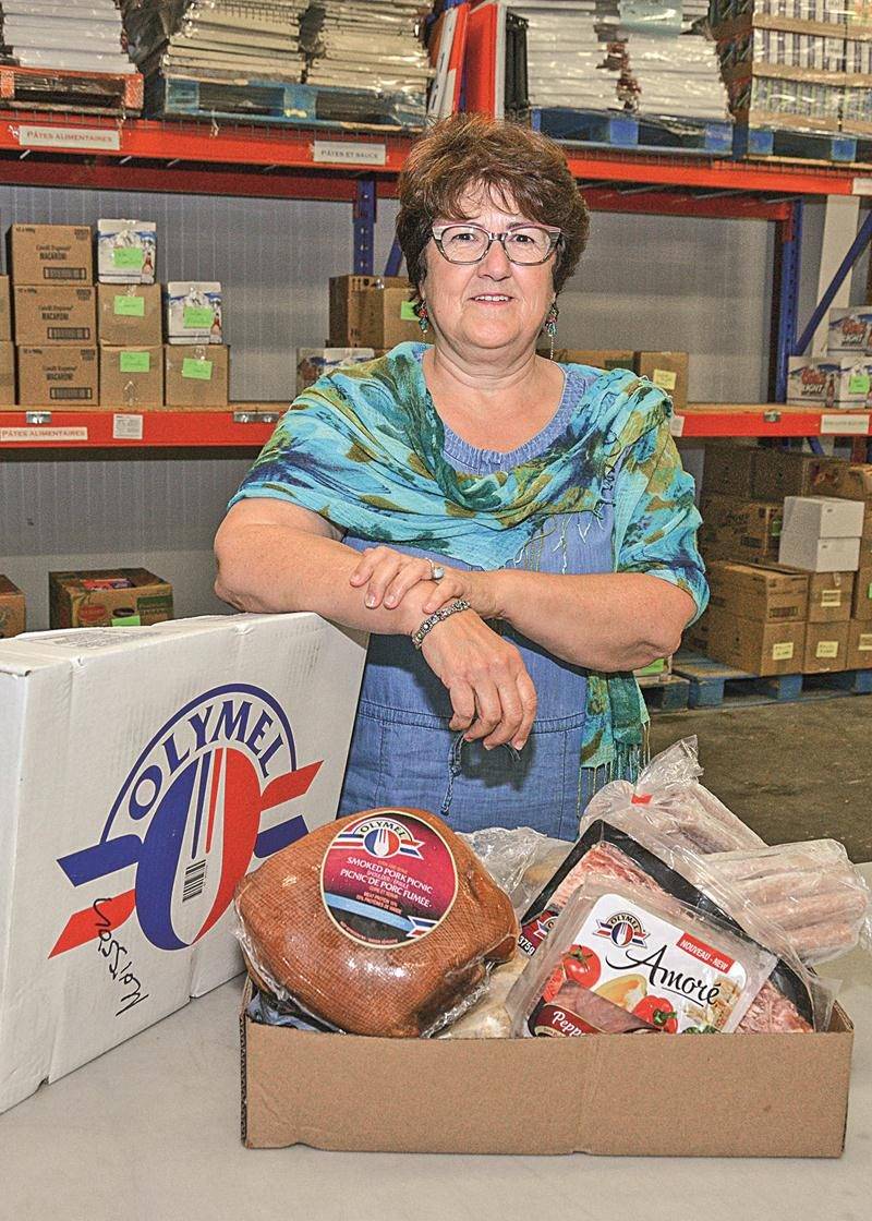 Claudine Gauvin, directrice générale de La Moisson Maskoutaine se dit fière que les dons qui seront recueillis lors de la première édition de la Marche Olymel soient destinés à son organisme. Photo François Larivière | Le Courrier ©