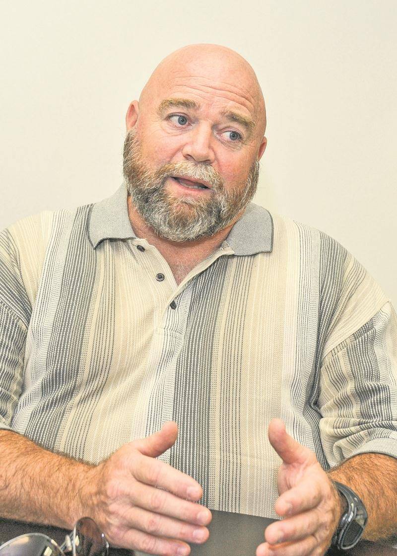 Éric Deslauriers, candidat dans le district Yamaska. Photo François Larivière | Le Courrier ©