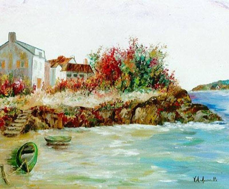 Le Bureau de tourisme et des congrès de Saint-Hyacinthe accueille l’exposition de l’artiste-peintre Yolande M. Morissette dans son aire d’exposition jusqu’au 13 avril. Cette artiste, originaire des Cantons-de-l’Est, habite depuis plusieurs années à Mont-Saint-Hilaire. C’est d’ailleurs à cet endroit qu’elle s’inscrit à une formation donnée par Hervé Daigneault, directeur des décors à Radio-Canada. Après avoir expérimenté plusieurs techniques, elle trouve sa voie avec la peinture à l’huile exécuté