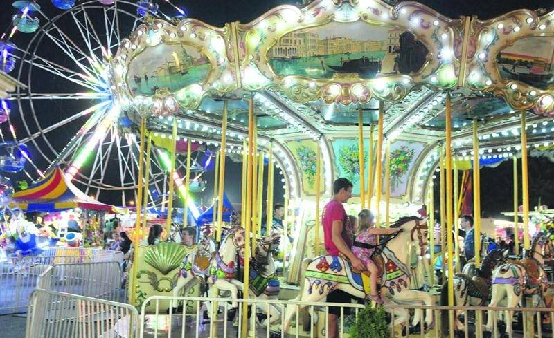 En tout, c’est 25 manèges d’Amusements Spectaculaires qui ont fait le plaisir des petits et des grands durant l’Expo de Saint-Hyacinthe. Photo Patrick Deslandes