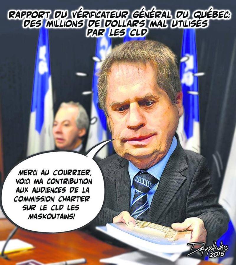 Inspiré par une enquête du Courrier, le vérificateur général du Québec a présenté un rapport explosif sur les CLD du Québec. Après la conclusion d’un nouveau pacte fiscal entre Québec et les municipalités, qui a mis fin à l’obligation pour les MRC de confier le développement local aux CLD, ce rapport aura contribué à signer l’arrêt de mort d’une majorité de CLD au Québec, dont le nôtre.