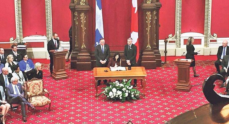 Photo tirée du fil Twitter de Chantal Soucy.